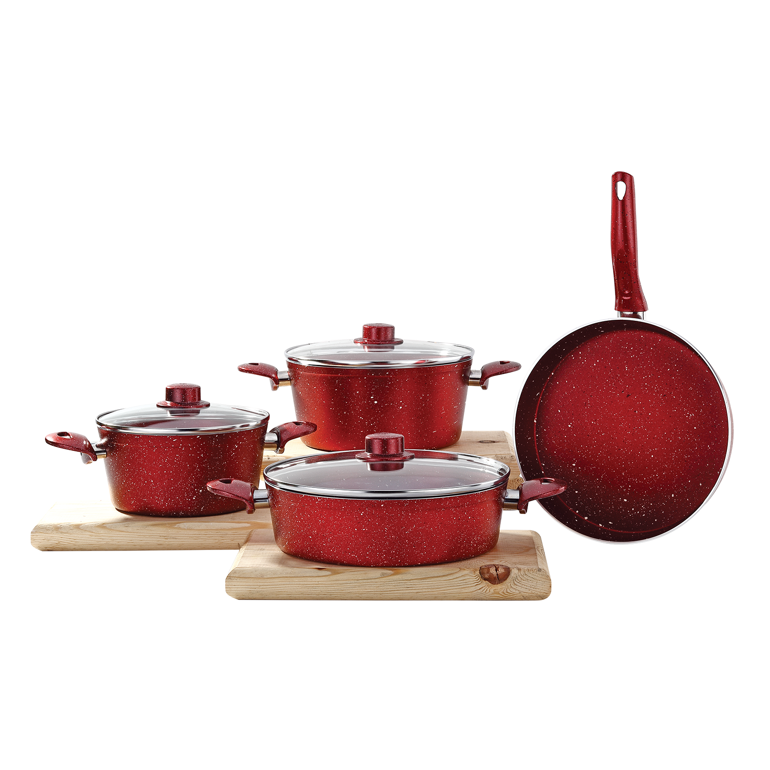 7 Parça Granit Set